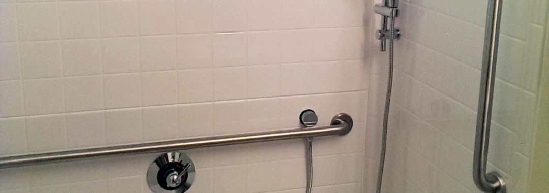 Barrier-Free Shower Installation