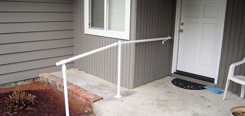 Custom Exterior Handrail Project